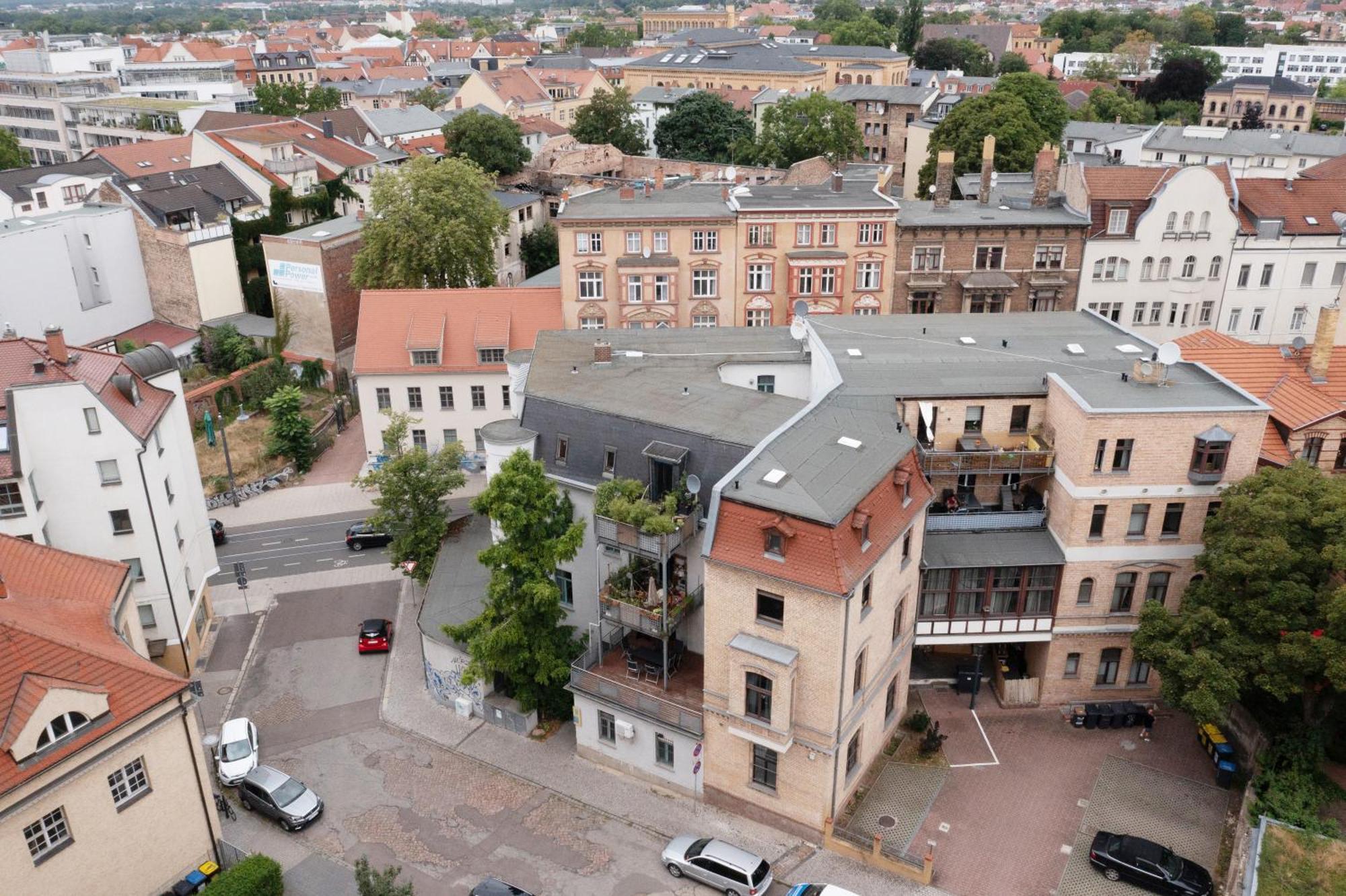 Room&go: Zentral - Balkon - Arbeitsplatz Apartment Halle (Saale)